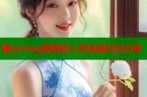糖心vlog甜蜜粉人节浪漫日记分享