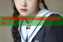 站长倾情推荐糖心vlog精彩内容全解析