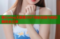糖心vlog无限看2021精彩回顾与精彩瞬间全记录