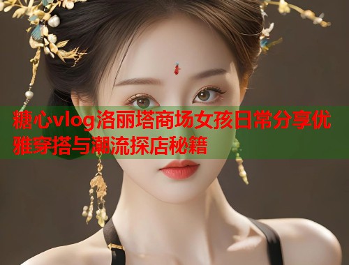 糖心vlog洛丽塔商场女孩日常分享优雅穿搭与潮流探店秘籍  第1张