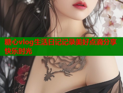 糖心vlog生活日记记录美好点滴分享快乐时光  第1张