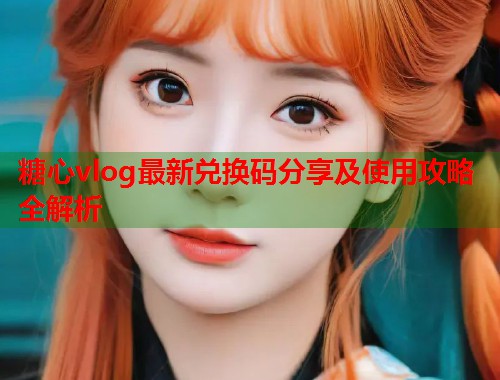 糖心vlog最新兑换码分享及使用攻略全解析  第1张