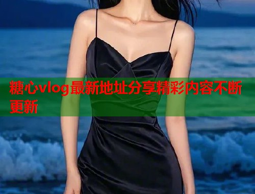 糖心vlog最新地址分享精彩内容不断更新  第1张