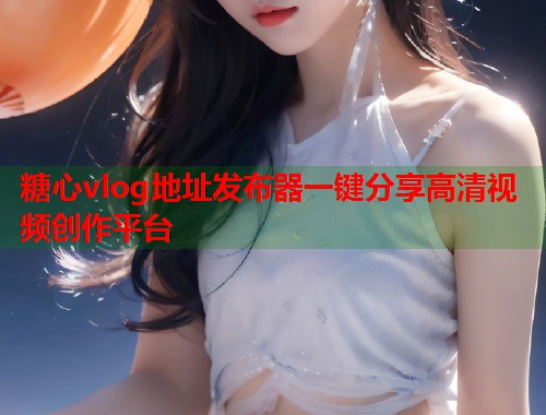糖心vlog地址发布器一键分享高清视频创作平台  第1张