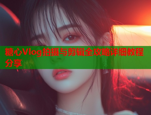 糖心Vlog拍摄与剪辑全攻略详细教程分享  第1张
