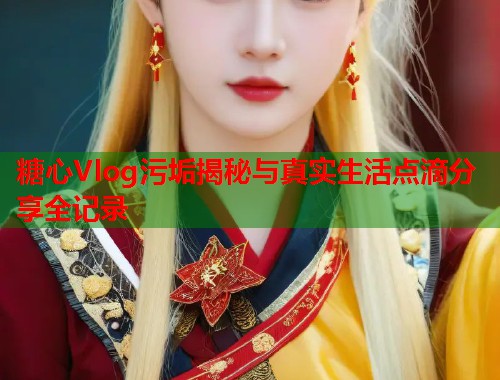糖心Vlog污垢揭秘与真实生活点滴分享全记录  第1张