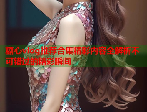 糖心vlog推荐合集精彩内容全解析不可错过的精彩瞬间  第1张