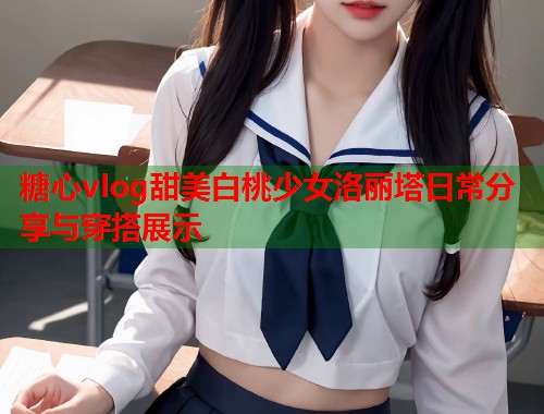 糖心vlog甜美白桃少女洛丽塔日常分享与穿搭展示  第1张