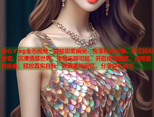 糖心Vlog金币视频：解锁甜蜜瞬间，独享私密影像，尽览精彩剧情，沉浸情感世界，体验无限可能，开启视觉盛宴，点燃激情夜晚，释放真实自我，收藏美好回忆，分享快乐时光  第2张