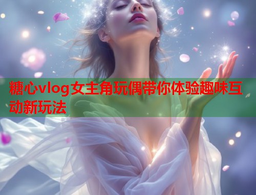 糖心vlog女主角玩偶带你体验趣味互动新玩法  第1张